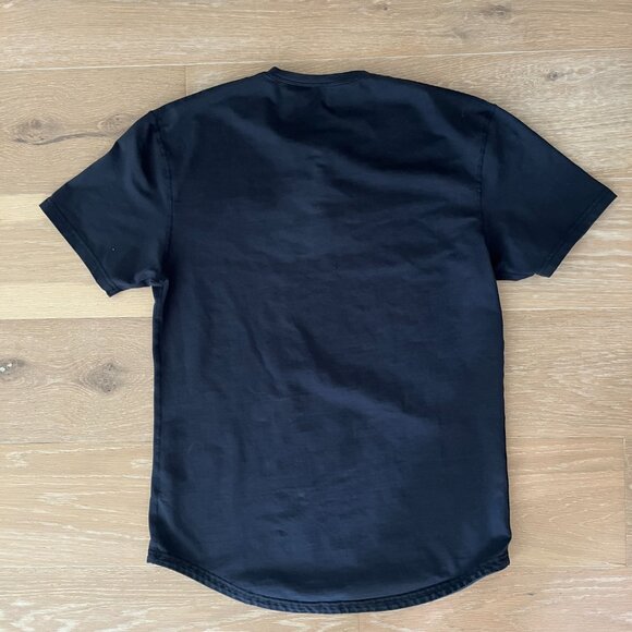 BYLT Basics Blue Short Sleeve Tee Athletic Style - Picture 2 of 4